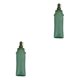 thumbnail image 1 of Soidarity Botella de agua Plegable Boca ancha Bolsa reutilizable Caminar Senderismo Correr Escalada Botellas Contenedor Verde 500ml Verde 500ml 2piezas, 1 of 6
