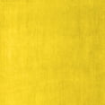 thumbnail image 1 of Ahgly Company Indoor Square Solid Yellow Modern Area Rugs, 6' Square, 1 of 4