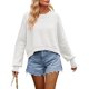 thumbnail image 1 of Suéter de Mujer de Otoño, Cuello Redondo, Tipo Murciélago, Estilo Pullover L, 1 of 7