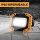 thumbnail image 4 of Foco LED recargable de 30 W, 1500 lm, para obras de construcción, luz de trabajo con 2 focos LED COB USB portátiles para camping, 3 modos, batería de 1 pieza, 4 of 5