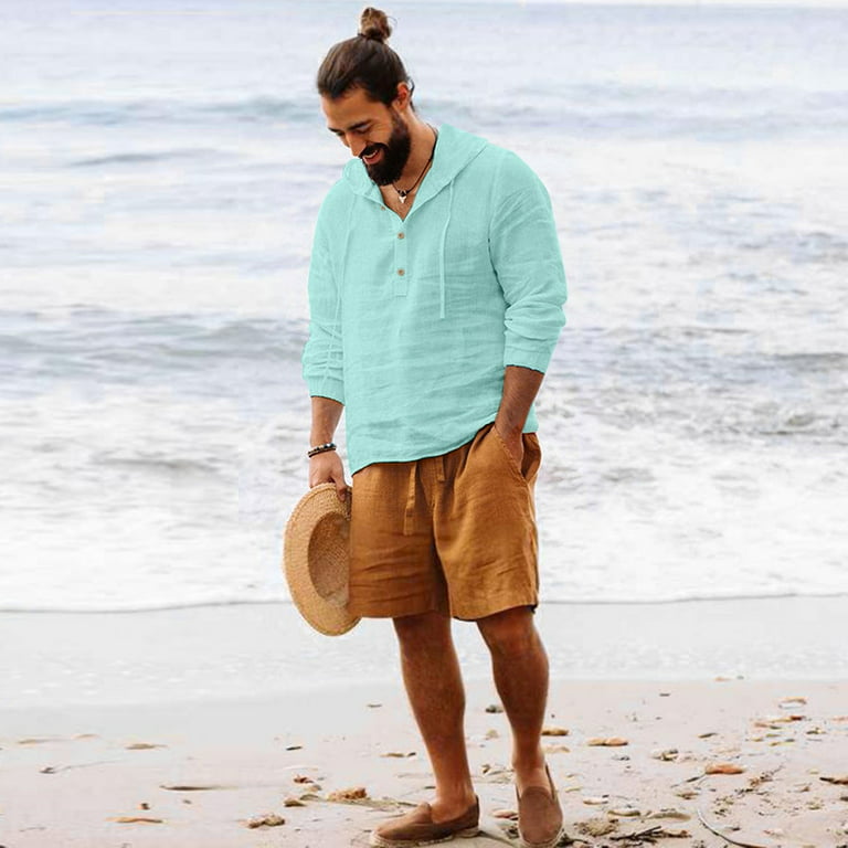 adviicd Men Tops Fashion Sweatshirts For Men Men's Slim-Fit Short