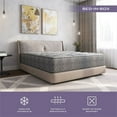thumbnail image 3 of American Furniture Classics Arlington Series CertiPUR-US Certified 13 inch Twin Size Pocketed Coil Memory Foam Mattress in a box, 3 of 6