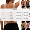 thumbnail image 3 of Open Back Workout Tops for Women Athletic Backless Tank Tops Sleeveless Running T Shirts Yoga Going Out Gym Clothes Pink, 3 of 9