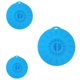thumbnail image 3 of 3pcs Silicone Stretch Bowl Covers for Food Preservation, Microwave Use & Easy Sealing Kitchen Tool, No Spill, 3 of 5