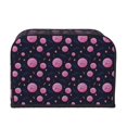 thumbnail image 2 of Picia Pink Planets And Stars Print 4 Slice Toaster Cover , Toaster Protector Dustproof Kitchen Appliance Cover, Kitchen Appliance Dustproof Protector, 2 of 7