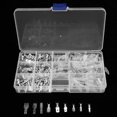 thumbnail image 4 of Kit de conector de terminal de engarzado de pala macho + hembra de 270 piezas con funda aislada, 4 of 8