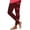 Wine1, variant on zbxnLI S-3XL Women's Leggings Heart Print High Waist Stretch Yoga Pants Soft Workout Running Leggings