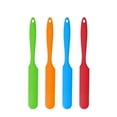 thumbnail image 7 of Unique Bargains Kitchen Cooking Silicone Jar Spatula Heat Resistant Turner Scraper Baking Utensils Multi-Color 4pc, 7 of 7