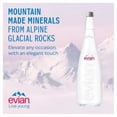 thumbnail image 3 of Evian Still Mineral Water Glass Bottle 750ml, British Import (Pack of 3), 3 of 5