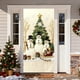 thumbnail image 4 of Cortina Navideña para Puerta de 89 X 183 Cm | Tejido de Poliéster con Bordado Estereoscópico | Cortina Festiva Duradera | Decoración de Pared Navideña | Multiusos para Puertas, Paredes y Mesas, 4 of 6