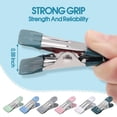 thumbnail image 3 of Clothes Pins Heavy Duty, 25 Pack 2.16-Inch Stainless Steel Clothespins with Rubber, Metal Laundry, Photo, Food Bag and Chip Clips for Clothesline, 3 of 7