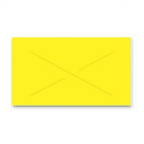 GX2212 Yellow Labels for the Garvey Labelers 22-6, 22-7 and 22-8, Security Cut