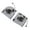 CPU GPU, variant on Laptop Radiator 4 pin 4-wires Cooling Fan Quiet GPU CPU Coolers Laptop Coolers for 5 Gaming Laptop AN515-54