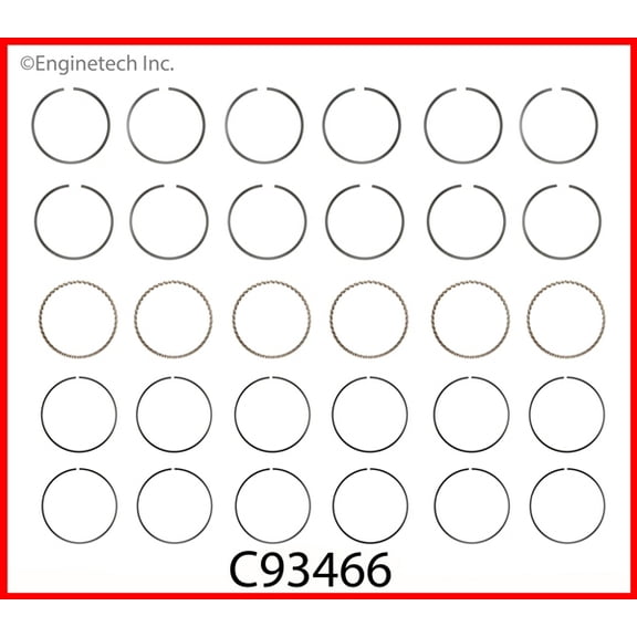 RINGS HON ISU 3.2L 6VD1 T