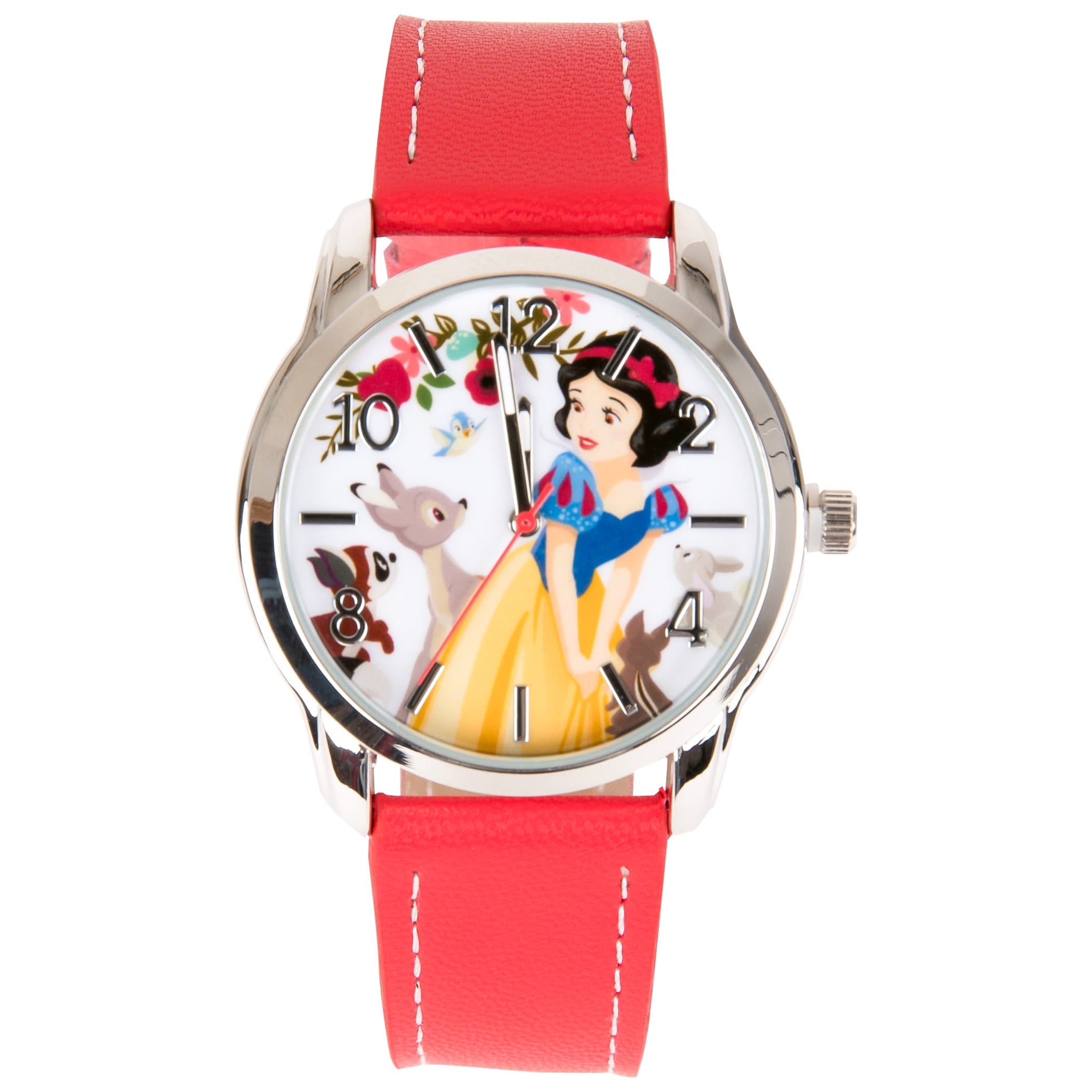 Disney Princess スノーホワイト 時計 Disney 100 Year Anniversary Snow White Floral Watch - Walmart.com