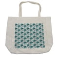 thumbnail image 1 of Dog and Cat Shopping Bag, Sketchy Pencil Drawn Portraits of Kittens and Puppies, Eco-Friendly Reusable Bag for Groceries Beach and More, 15.5" X 14.5", Cream, by Ambesonne, 1 of 2