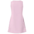 thumbnail image 6 of Women's Casual V Neck Tank Dress Summer Boho Beach Dress with Pockets Loose Flowy A Line Dress Womens Casual Trendy Midi Dresses, 6 of 7