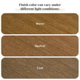 thumbnail image 7 of Now Furniture Low Bunk Bed for Kids, Twin over Full, Engineered Wood, Embossed Pecan, 7 of 7