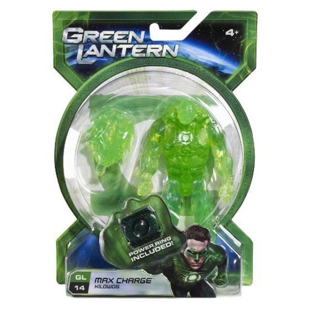 Green Lantern Movie Figura de acción de 4 pulgadas gL 14 Max charge Kilowog Green Lantern (2011 Movie) T7812