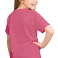 thumbnail image 4 of ITSAME Girls T-Shirt, Crewneck Anti-Bullying Day Print Short Sleeve Summer Fashion Casual Pullover Pink Size 10-11T, 4 of 4