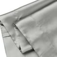 thumbnail image 5 of REGALWOVEN Satin Pillow Shams with Envelope Closure Soft and Smooth Set of 2, Grey Queen(20"x30"), 5 of 6