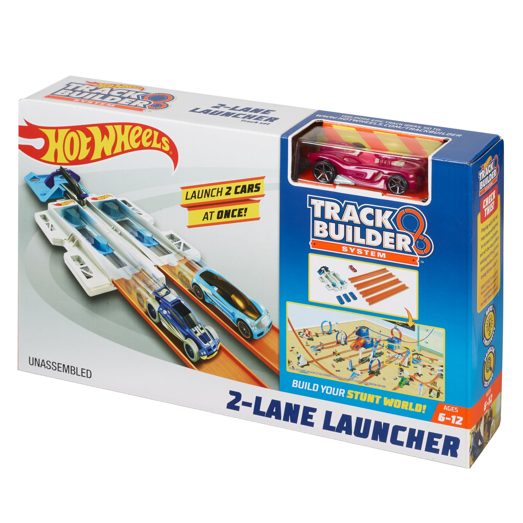 hot wheels track launcher