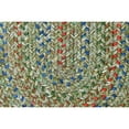 thumbnail image 2 of Rhody Rug Sophia SO65 Moss Green 3 x 5 Oval - Braided Area Rug, Home Decor, Floor Mat or Bedroom Rug - Easy Care, Ideal for High Traffic Areas in Hallway and Living Room - Made in USA, 2 of 2