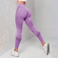 thumbnail image 2 of COMVALUE Anti Cellulite 3D Leggings Womens Butt Lifting Tummy Control Resistance Band Compression Yogo Pants 2026 (L, Purple), 2 of 5