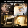 thumbnail image 2 of Desk LED Lamp Dimmable Eye-Caring 3 Color Modes 10 Brightness 2700-6500K Touch Button by USB Charging for Home Office Bedroom Kitchen USB Desktop Light Nightstand Reading, 2 of 7