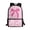 Baseball Pink Bow, variant on Yuyamidu Galaxy Black Cat School Backpack, Lightweight Travel Daypack with Multiple Pockets for Teens Boys Girls Primary Middle School Daily Use Outdoor Trip