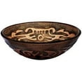 thumbnail image 1 of Novatto NOHP-G032CH Mosaico Glass Vessel Bathroom Sink Set, Chrome, 1 of 1