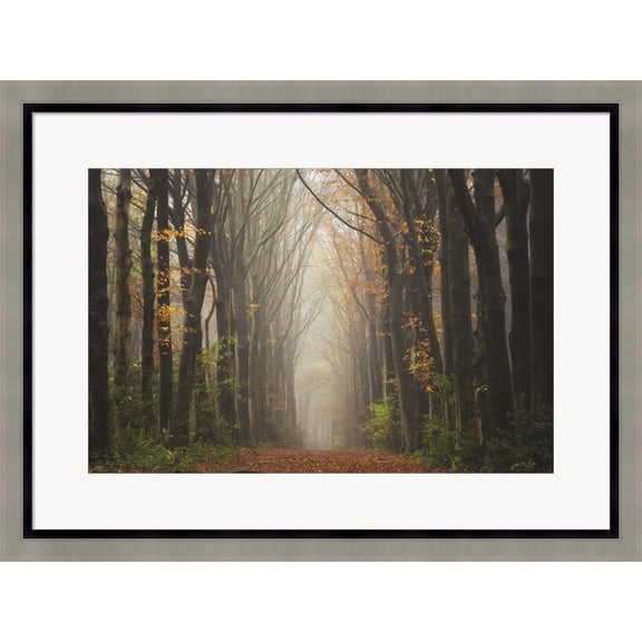 Great Art Now The Unknown Road by Martin Podt, Framed Wall Art, 27W x 20.5H