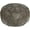 Deep Gray, variant on Round Unstuffed Pouf Cover, Leather Foot Stool Ottoman with Storage, Bean Bag Floor Chair, Multi Functional Footrest for Living Room, Bedroom or Balcony (Yellow)