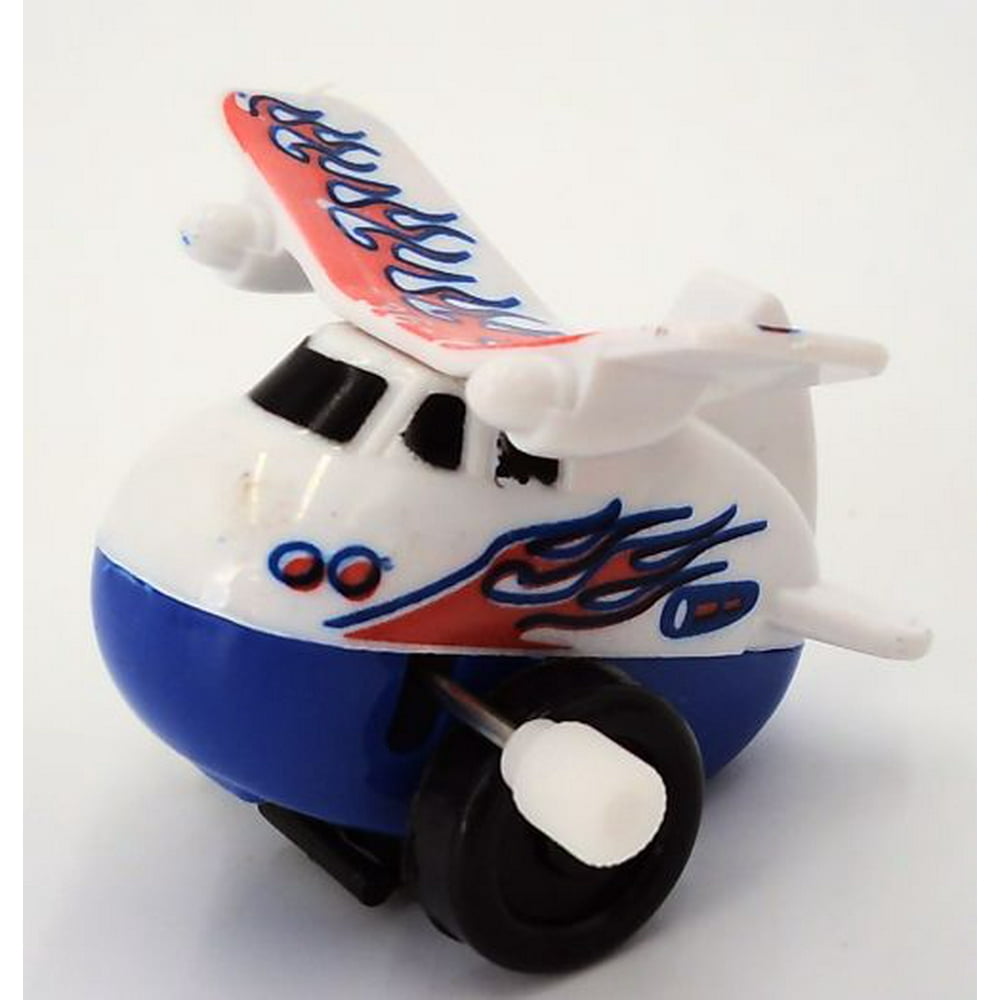 WIND UP TOYS Back Flipping Air Plane Wind Up Toy One Piece Walmart