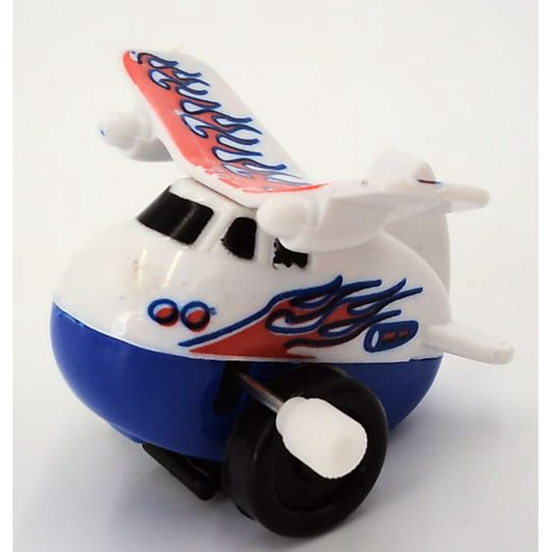 WIND UP TOYS Back Flipping Air Plane Wind Up Toy One Piece Walmart