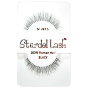 Stardel Lash 100% humains Lashes Cheveux - SF 747 S - Noir