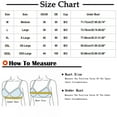 thumbnail image 2 of Women's Plus Size Full Coverage Front Closure Posture Back Unpadded Wireless Double Support Minimizer Bra No Underwire Padded Comfort Full Coverage Bra with Support Mastectomy Bra Wine Xxl, 2 of 8
