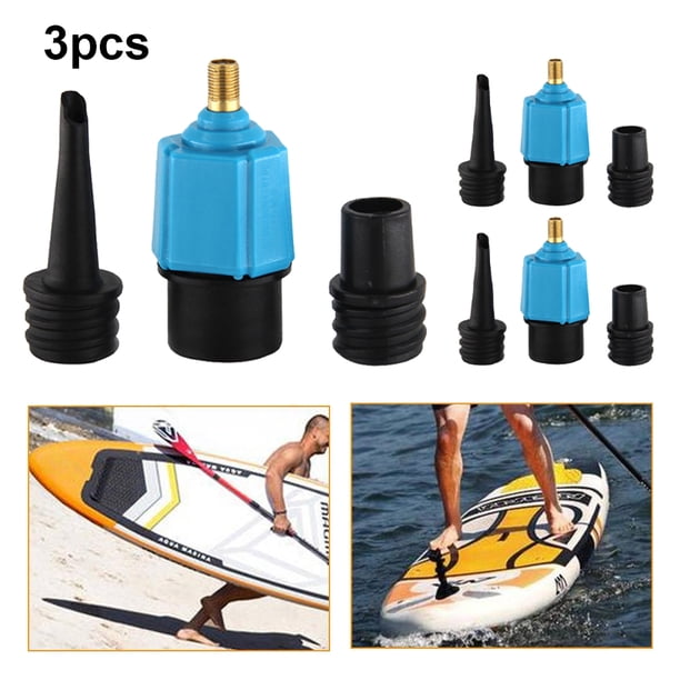 FLhrweasw Convertidor Bomba Válvula Aire Adaptador Válvula Barco Cama Inflable Multifuncional