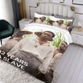 thumbnail image 3 of 12 Años de Esclavitud Conjunto de sábanas temático, trío de piezas, cómodo y amigable con la piel, diseño único, regalo de decoración para el hogar para familiares, amigos y fans,173cm *218cm, 3 of 6