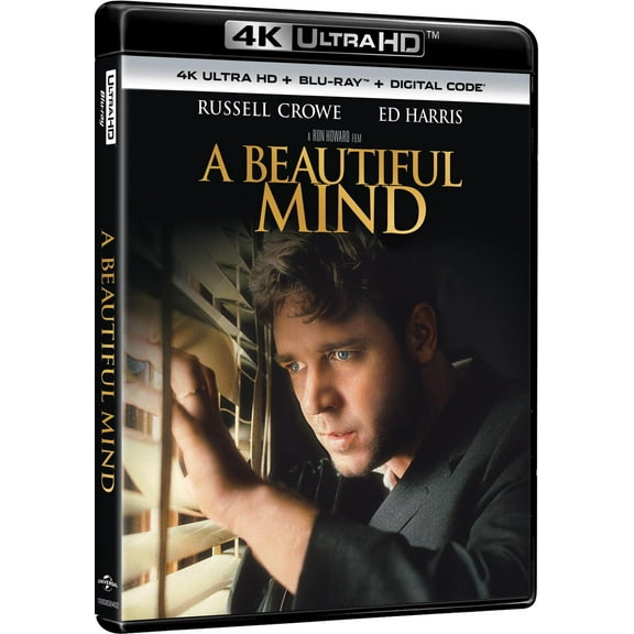 A Beautiful Mind 25th Anniversary (4K Ultra HD   Blu-ray   Digital Copy) Universal, Drama