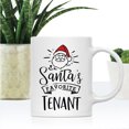 thumbnail image 2 of Koyal Wholesale Santa Claus Ceramic Coffee Mug, Santa's Favorite Tenant, 2 of 5