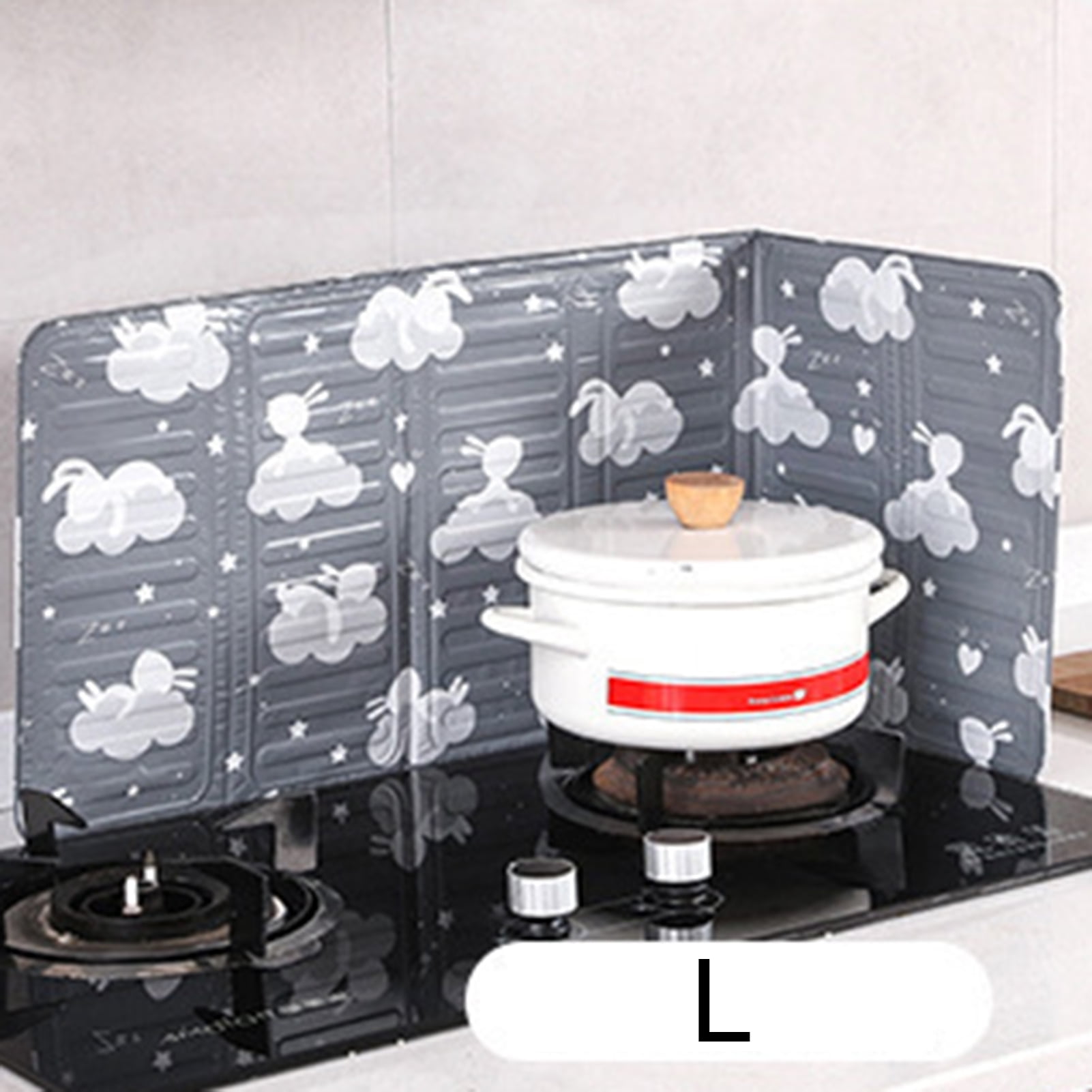 Travelwant Anti Splatter Shield Guard Kitchen Oil Baffle Plate Sided