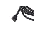 thumbnail image 2 of Phobya Extension Cable, RGB 4-Pin, 150cm, Sleeved, Black, 2 of 3