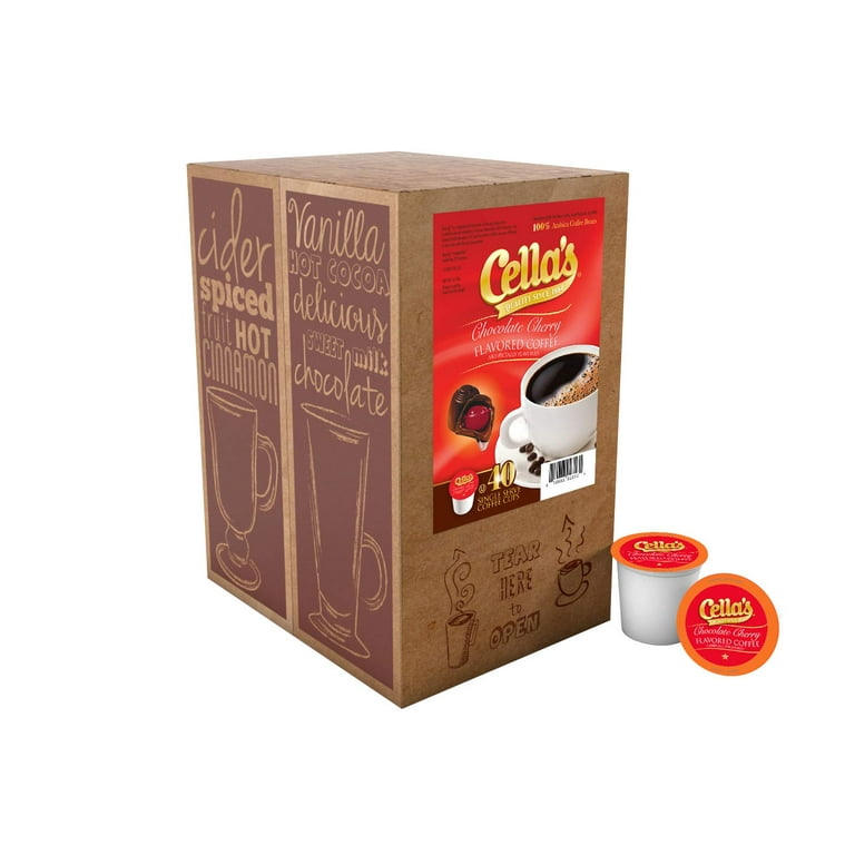 cherryさま専用 Cella's Cherry Flavored Hot Chocolate Pods Compatible with Keurig