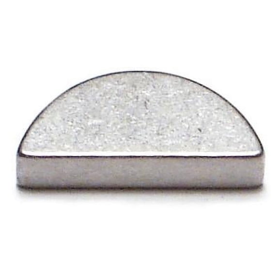 4mm x 6.5mm Zinc Plated Steel Woodruff Keys (5 pcs.)