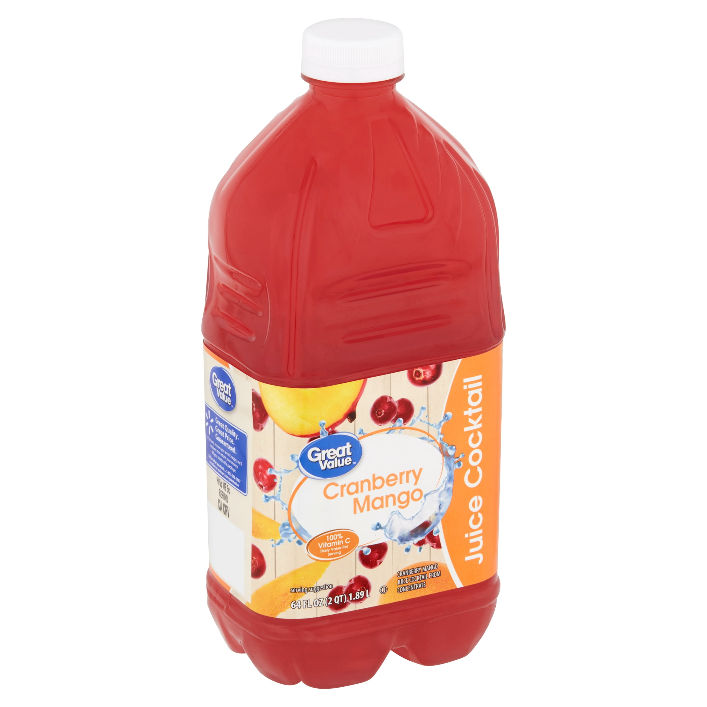Great Value Cranberry Mango Juice Cocktail, 64 fl oz