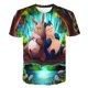 thumbnail image 1 of Verano clásico totoro Anime camiseta con estampado hombres moda Casual Kawaii dibujos animados gráfico camisetas interesante harajuku T-shirt13T Gao Jinjia LED, 1 of 2