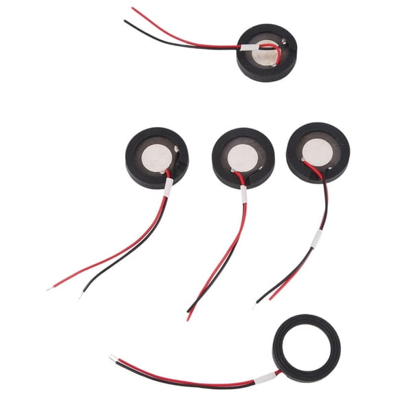 5 PCS 25mm Ultrasonic Mist Maker Fogger Ceramics Discs with Wire & Sealing