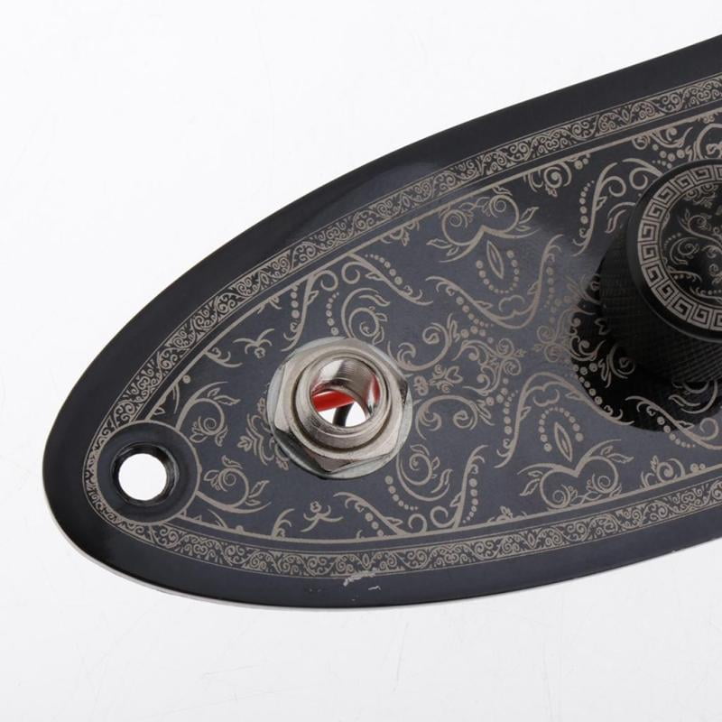 Premium Iron Bass Circuit Switch Control Plate for