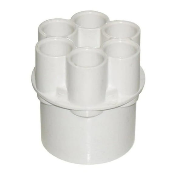 Hot Tub Compatible With Caldera Spas Water Manifold 2 Inch Slip X (6) 1/2 Inch Ports 39702